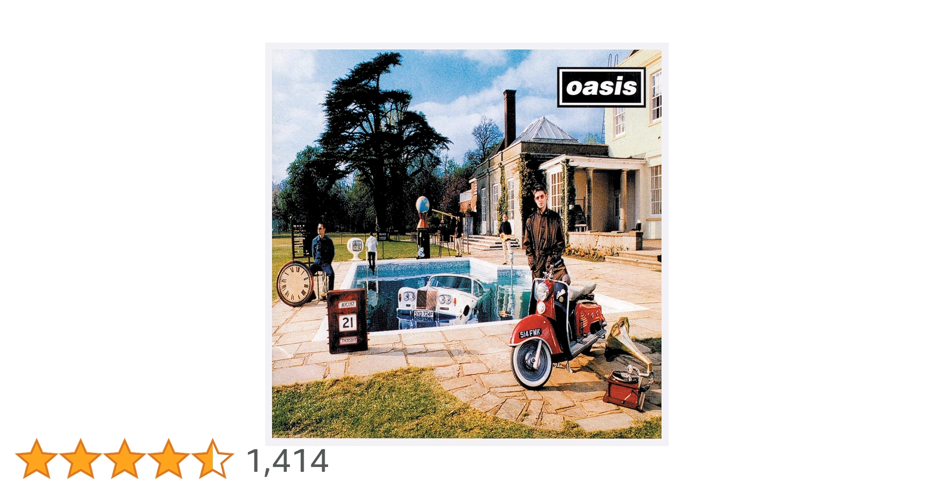 Be Here Now (Remastered) (Vinyl): Oasis: Amazon.ca: Music